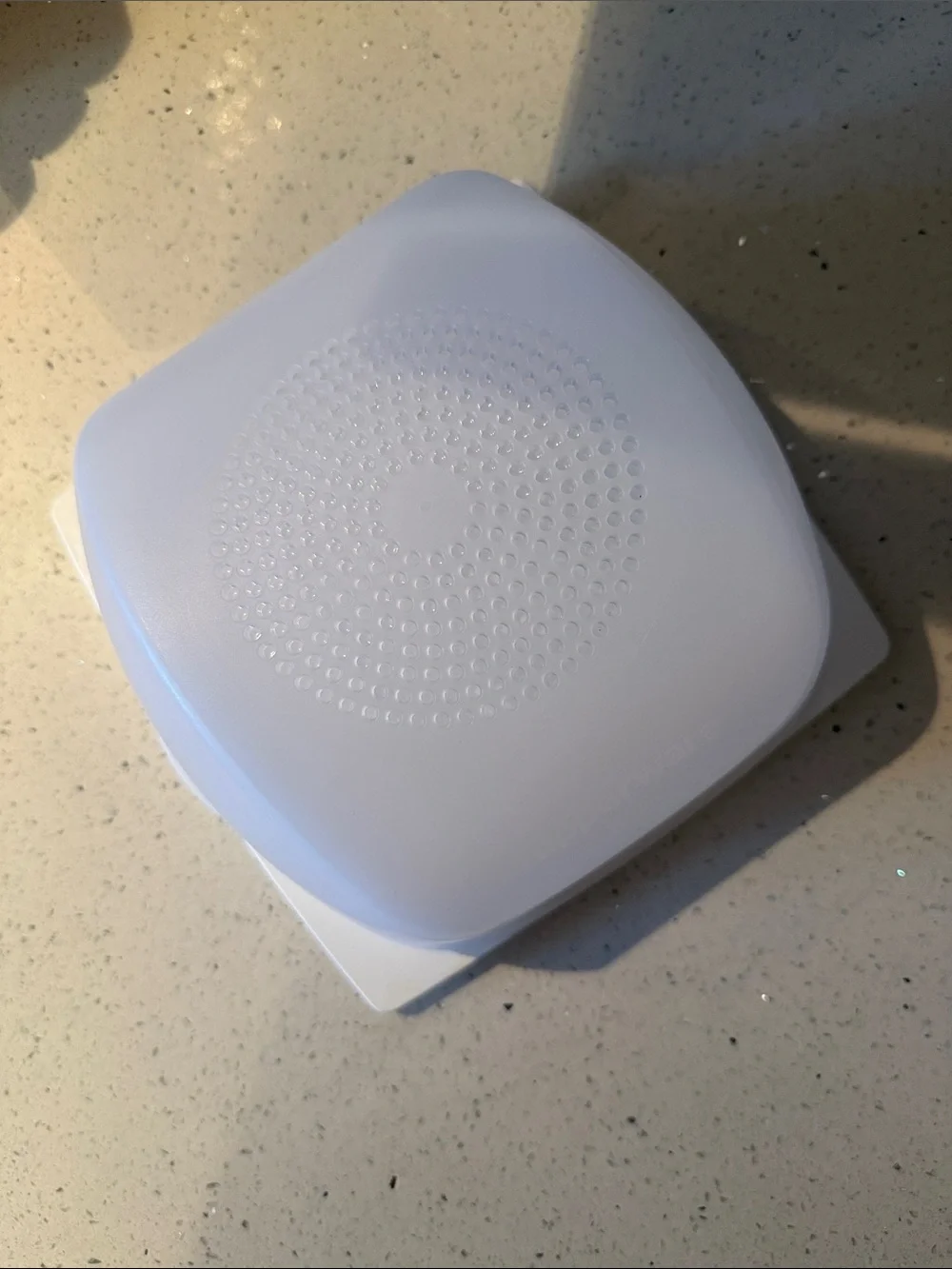 Tupperware covered cheese